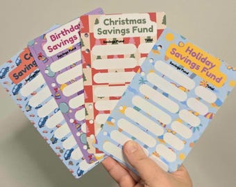 Savings Dashboards - Cash Stuffing Supplies
