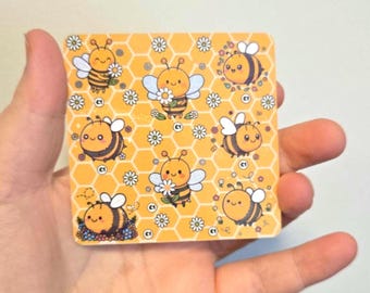 Mini Savings Challenge UK | Laminated Cash Stuffing Card | Cute Budget Tracker | Fun Money Saving
