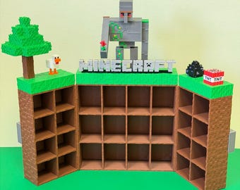 Soporte de exhibición de Minecraft