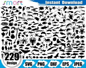 Download Ocean Animal Svg Etsy