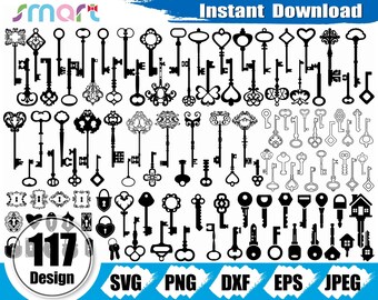 Download Vintage Key Svg Etsy