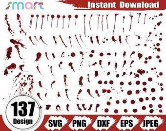 Download Blood Splatter Svg Etsy PSD Mockup Templates