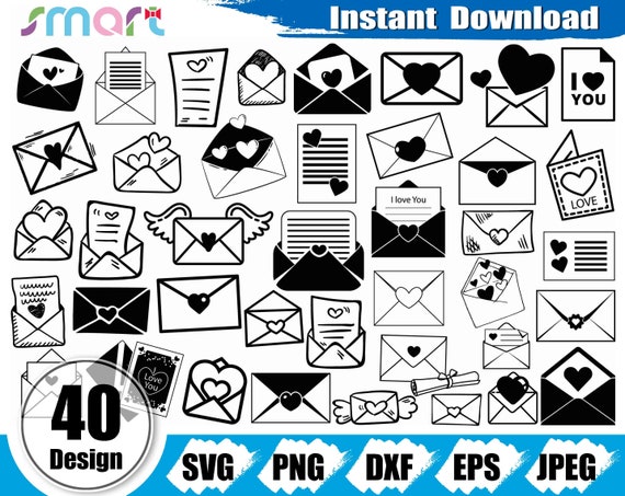 Free Free Heart Envelope Svg 749 SVG PNG EPS DXF File