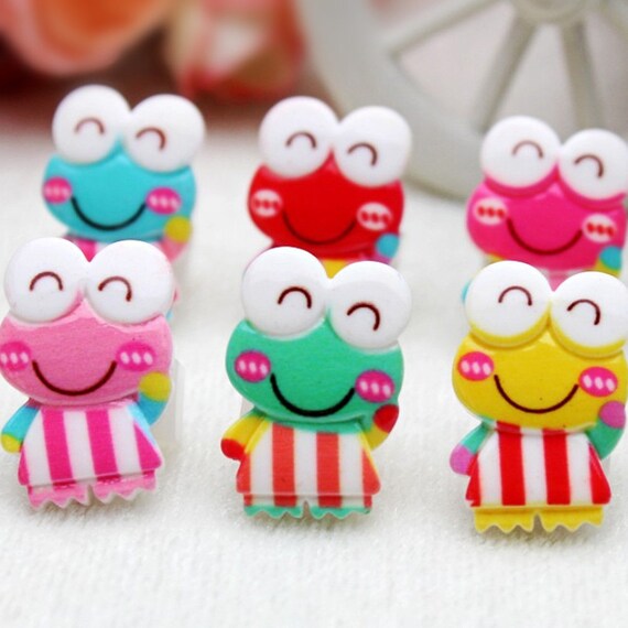 6pcs resin Colorful Smile Rainbow Sunflower Flatback rhinestone DIY accessories