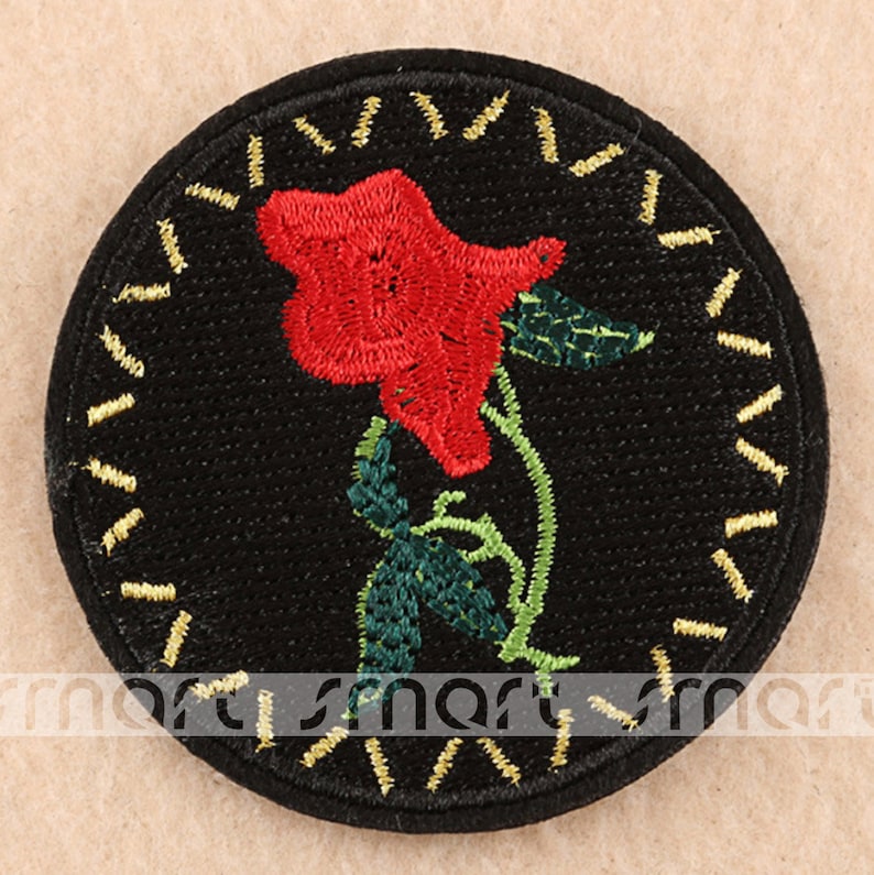 1//10PCS Embroidered Iron On Patches Universe Transfer Fabric Clothes Applique