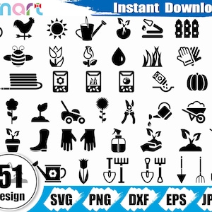 Garten-Werkzeuge-Svg-Bundle, Garten-Werkzeuge-Svg, Liebe zum Garten svg Clipart Vektor png dxf eps Schablone geschnittene Datei für Cameo-Kontur cricut vinyl