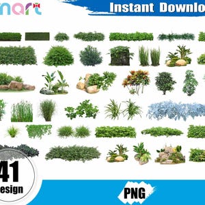 Imágenes prediseñadas de arbustos, imágenes prediseñadas de rocas, imágenes prediseñadas de árboles de paisaje, imágenes prediseñadas de flores, imágenes prediseñadas de macizos de flores, material de paisaje, imágenes prediseñadas de jardines de flores, archivo PNG