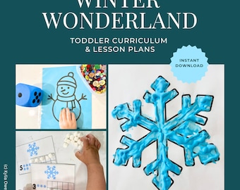 Winter Toddler Curriculum Lesson Plans January Winter Wonderland Activities Preschool Curriculum Hands On Play-Based Learning 2-3 Year Olds