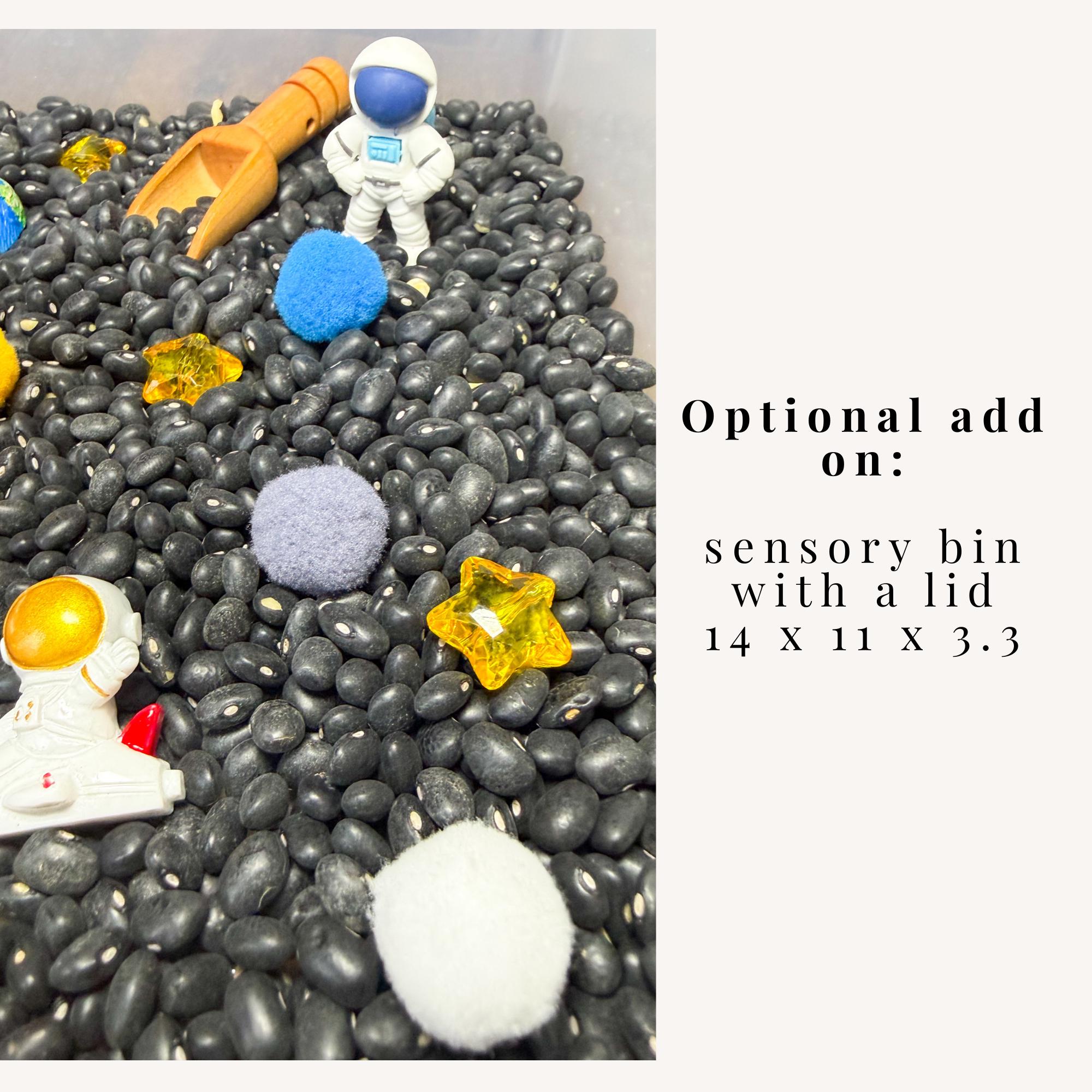Space Sensory Bin Kit Theme Astronaut Birthday Gift Idea for Kid Play ...