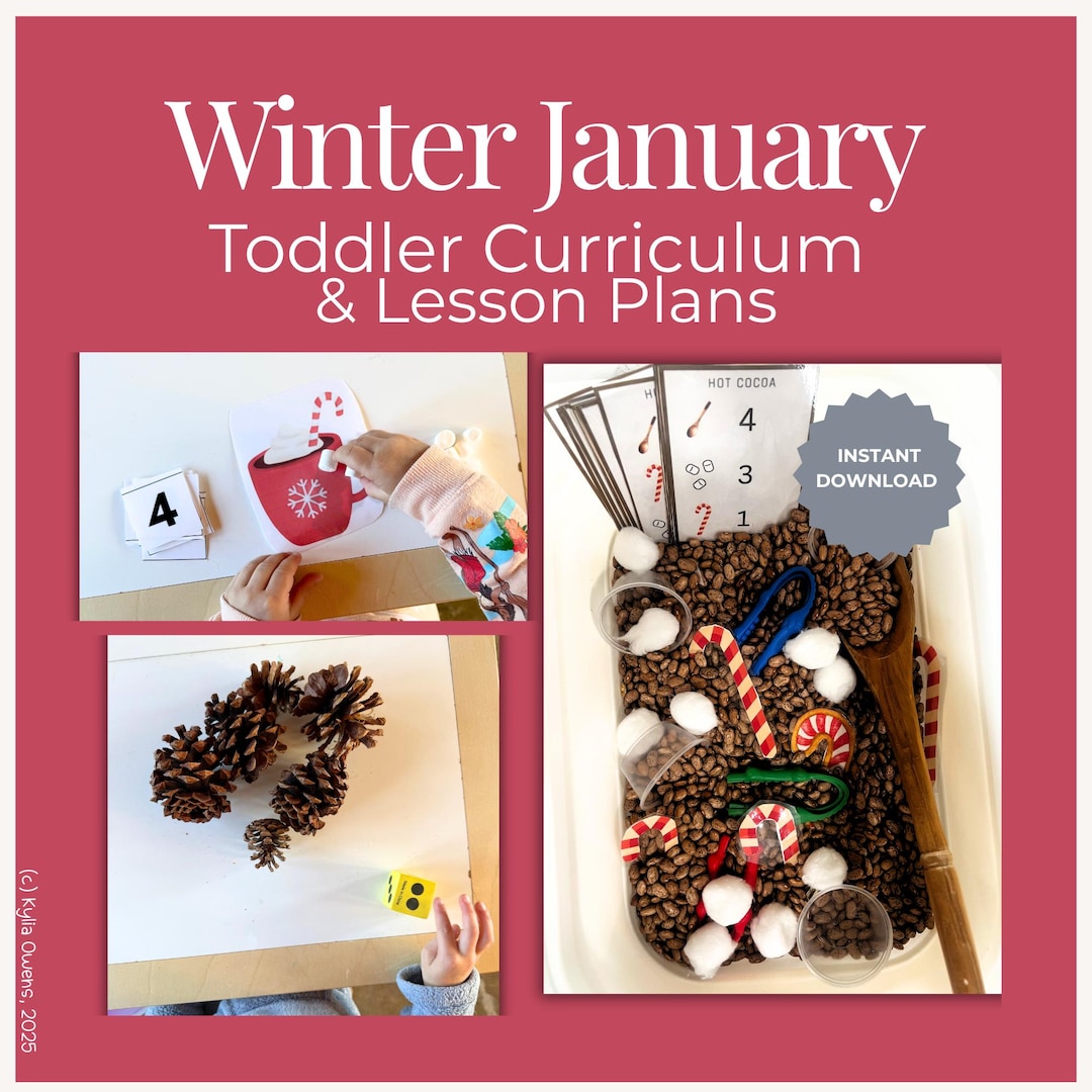 Lesson Plans January Preschool Winter Activity Toddler Curriculum ...