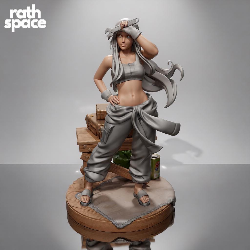 Female Mechanic Figure - Etsy