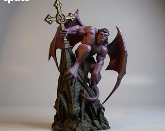 Goliath Gargoyle STL Statue | 3D Print Model (Digital Download)