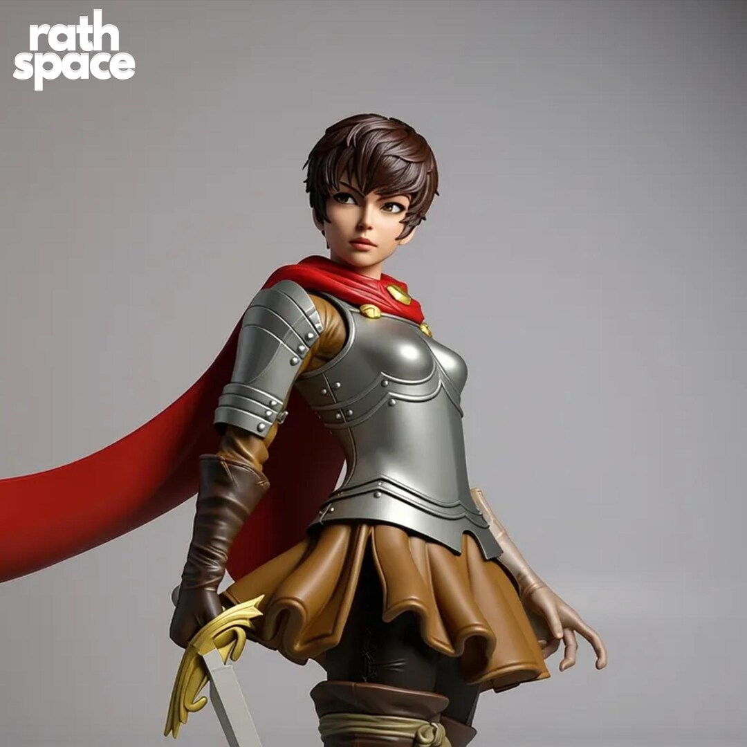 Casca Berserk STL 3D Model | Golden Age Armor Statue (digital Download ...