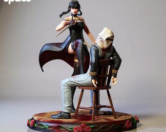 Yor Forger STL 3D Model | Spy x Family Thorn Princess Diorama (Digital Download)