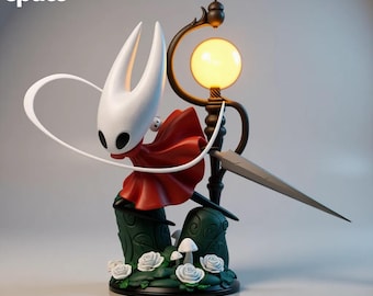 Hornet - Hollow Knight STL 3D Model | Pre-Supported + Non-Supported | Separated | 1:10 Scale | Digital Collectible