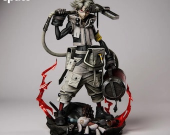 Modelo 3D STL de Rudo Gachiakuta | Tamanho real + busto | LYS pré-suportado | Separado e unido | Impressão de figura de anime