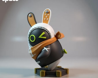 Zenless Zone Zero Eous Bangboo STL 3D Model | Mascot Figure (Digital Download)