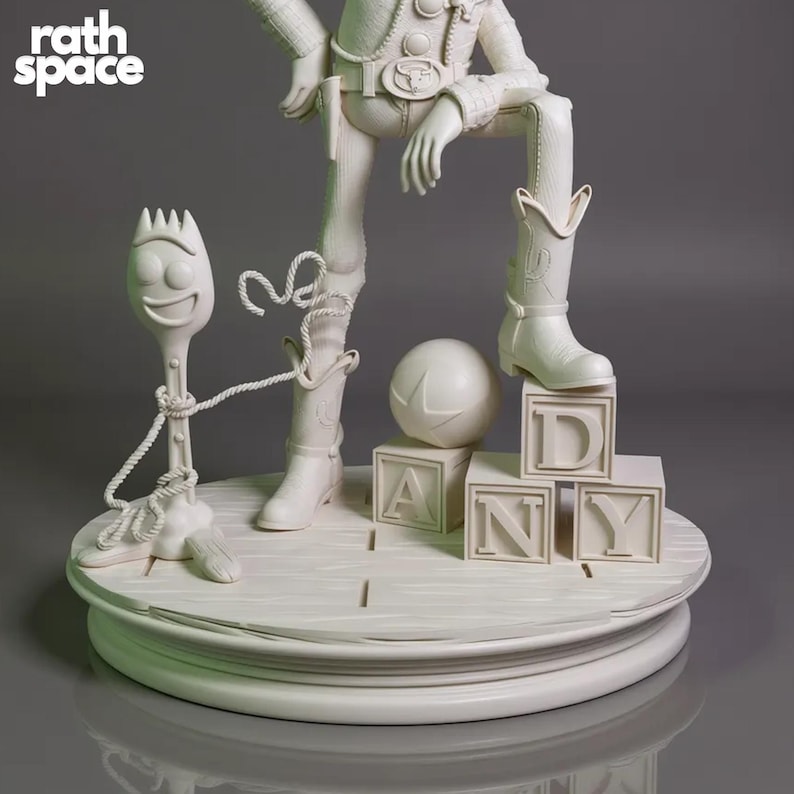 Woody & Forky Diorama 3D Model STL | Toy Story Fan Art (digital ...