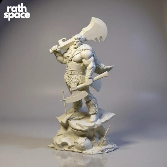 Zodd STL Statue | Berserk 1:6 Scale 3D Print Model (pre-supported