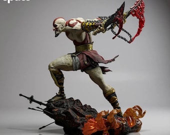 Kratos 1:6 Scale STL 3D Model | God of War Figure (Digital Download)