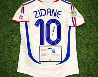 ZIDANE France 2006 Away Retro Jersey | Vintage Soccer Shirt