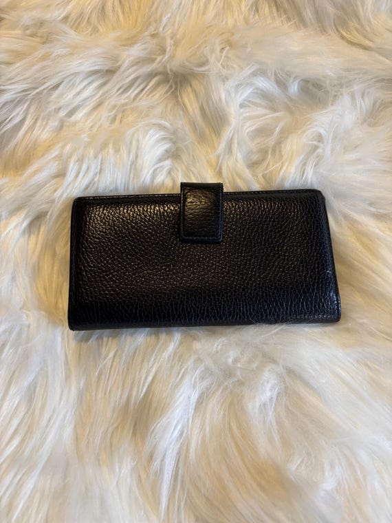 Authentic Gucci Black Studded Interlocking GG Des… - image 2