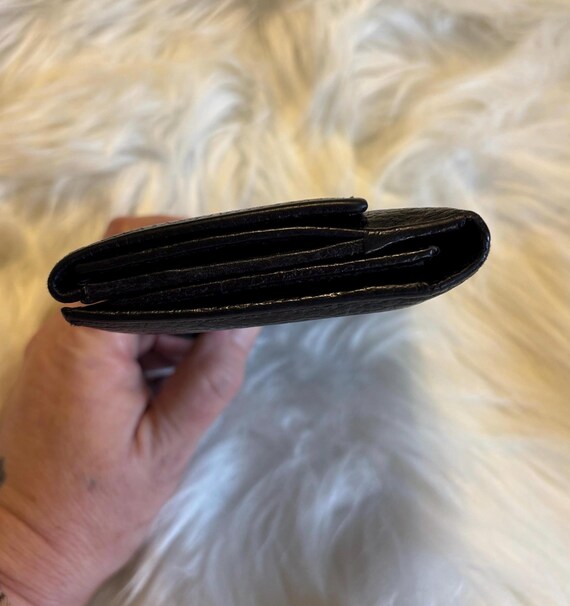 Authentic Gucci Black Studded Interlocking GG Des… - image 8