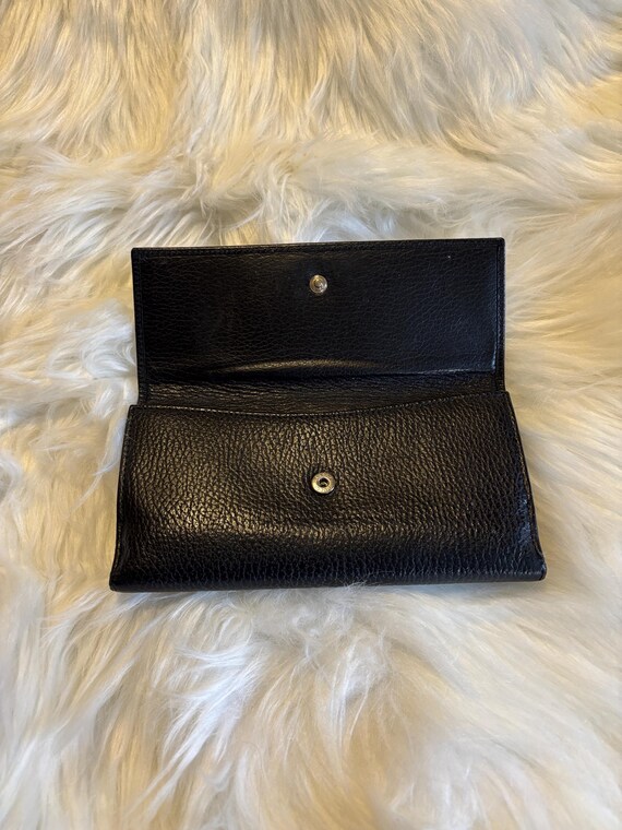 Authentic Gucci Black Studded Interlocking GG Des… - image 6