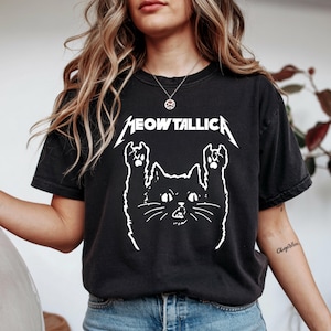 Meowtallica shirt - Etsy 日本