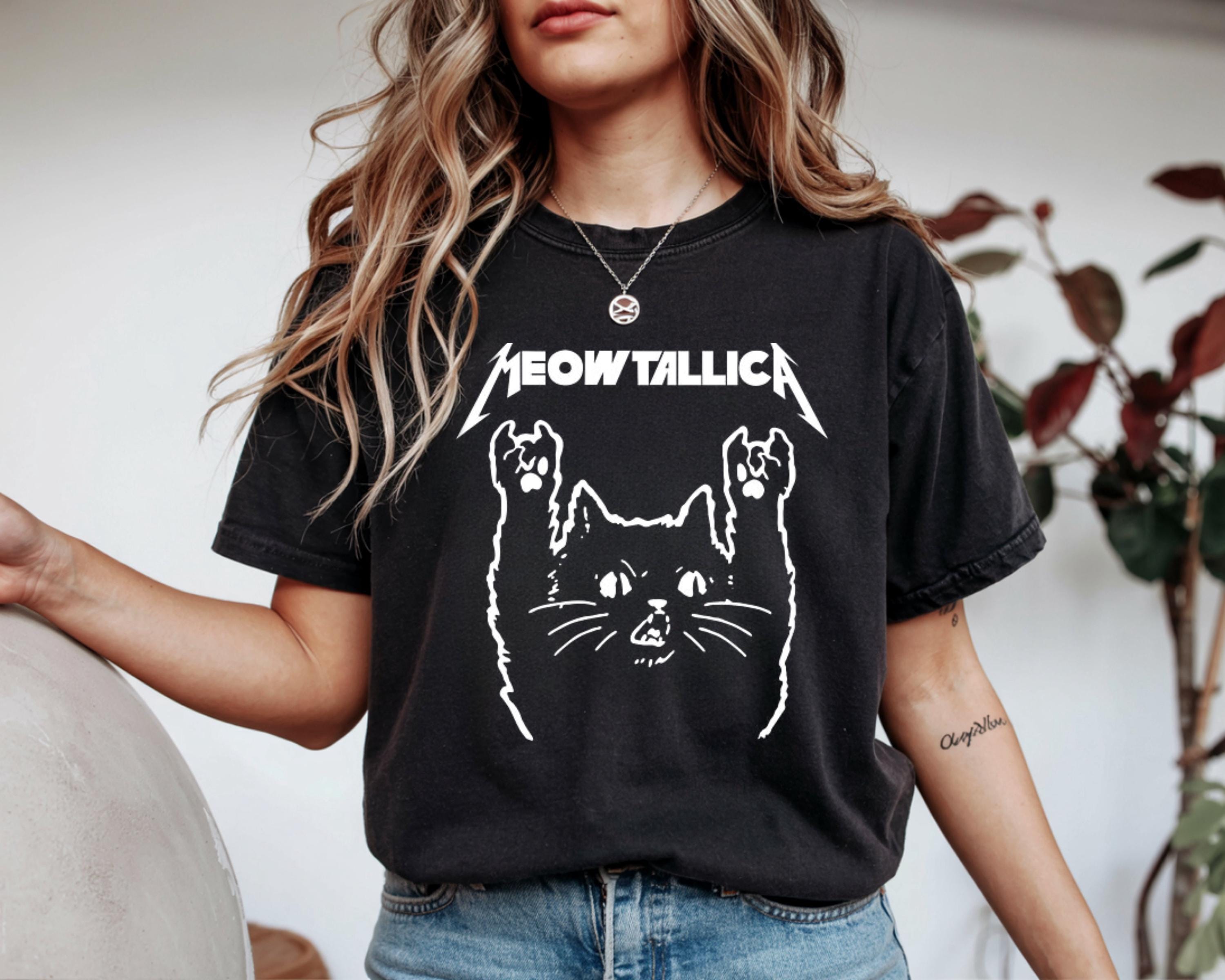Meowtallica shirt - Etsy 日本