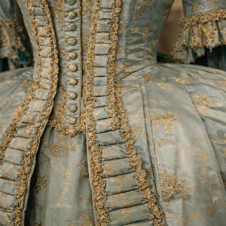 Rococo Robe à La Française Ball Gown – 18th Century Style Costume - Etsy
