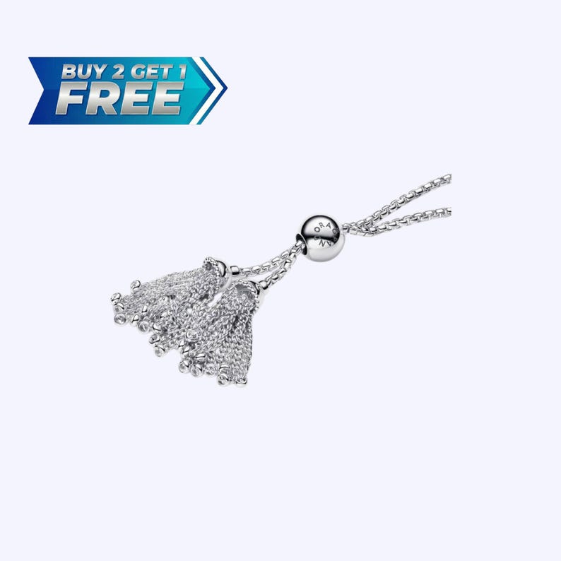 Silver slider tennis bracelet with blue crystals and a small bee detail on the center stone, Bridgerton jewelry