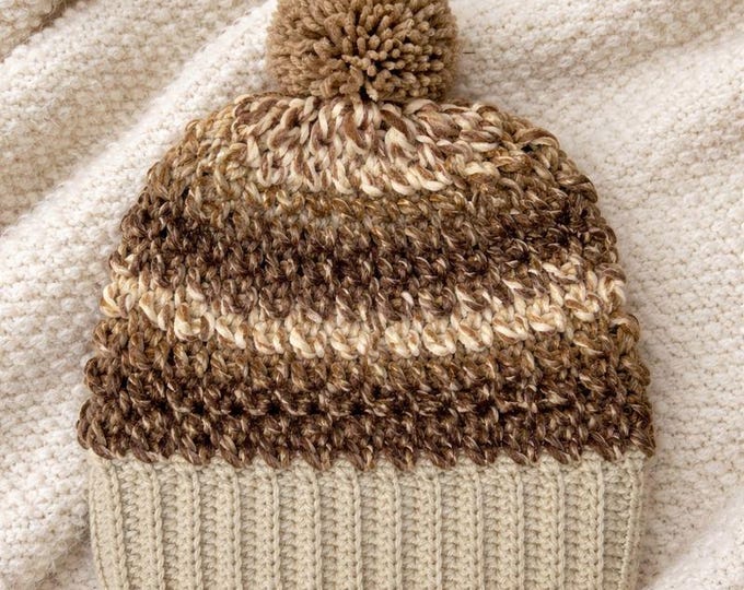 Easy Crochet Beanie Hat Pattern | Beginner Friendly PDF