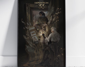 Expedition 33 Poster | Clair Obscur Wall Art | Premium Matte Paper Print | Gift Game Poster