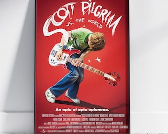 Scott Pilgrim Contra O Mundo (2010) - Poster US - 2632*3949px - Foto 12