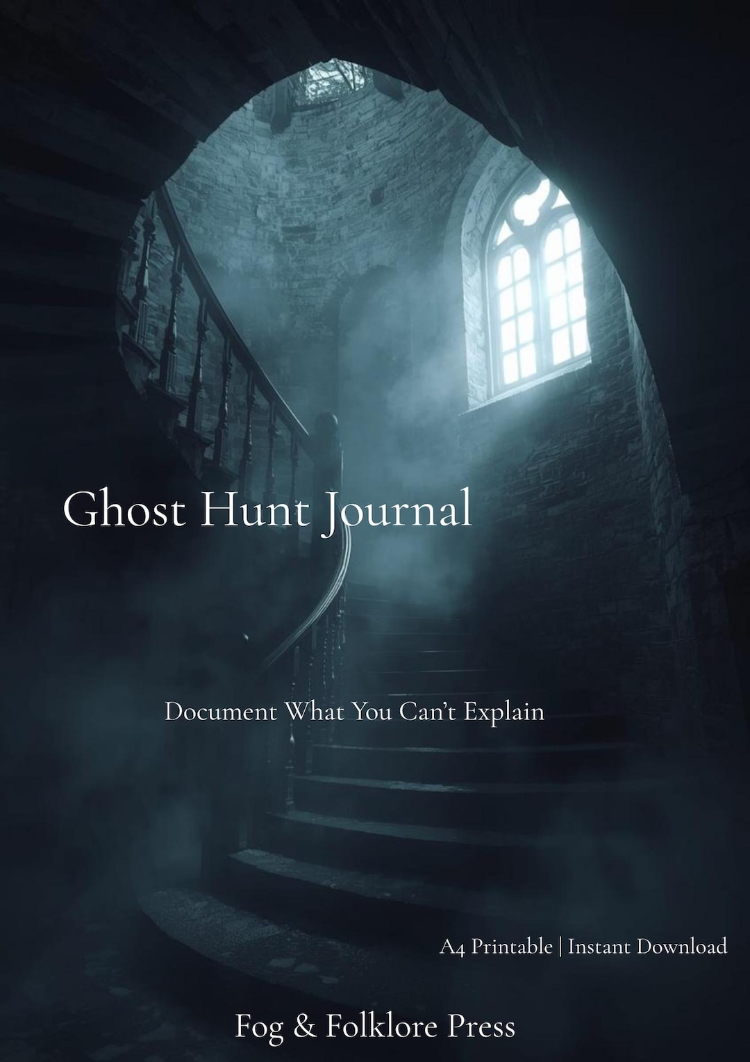 Ghost Hunt Journal Printable | Paranormal Investigation Log Book ...