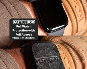 Apple, Samsung, Google Watch Heavy Duty Ultra Rugged Smartwatch Protector Case