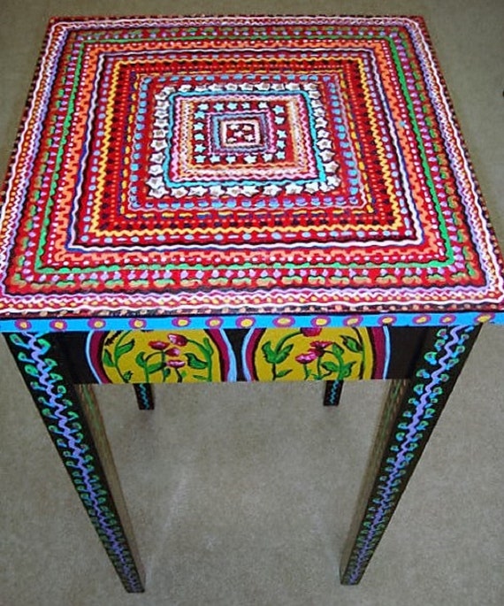 Decorative table Etsy