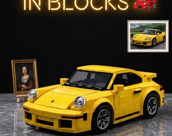 Aangepaste autosteenmodel, gepersonaliseerde foto automodel, mini-autoblokken, aangepaste nummerplaat, autoliefhebber cadeau, cadeau voor hem