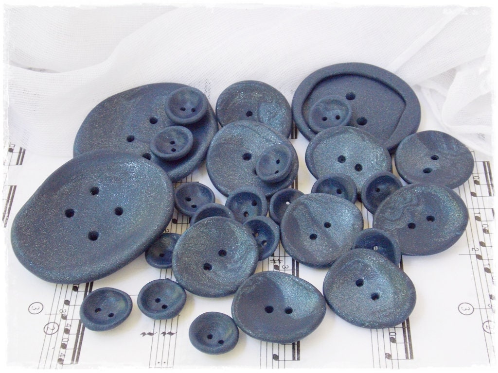 Braune Polymer Ton Knöpfe Handarbeit quadratische Knöpfe kleine Spiralknöpfe - Bild 10 von 14