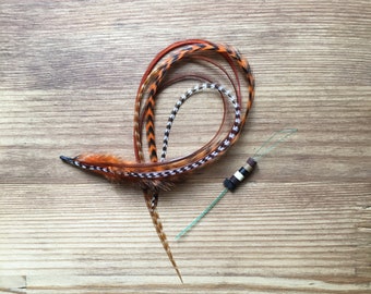 KOLIGHT Frangia Di Piume Di Gallo Naturali 5 Metri - Larghezza 10-15 Cm, Per Decorazioni Fai Da Te, Infradito, Costumi