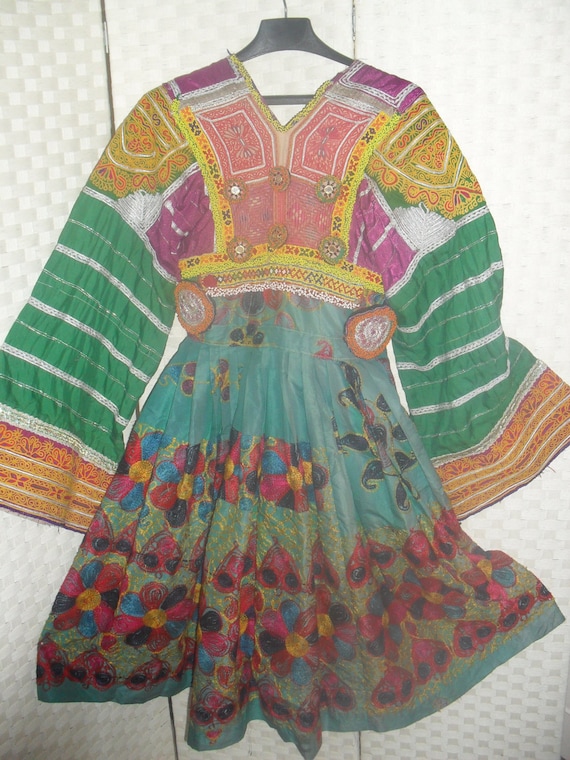 Ireland Vintage AFGHANI KUCHI. Boho dress - image 2