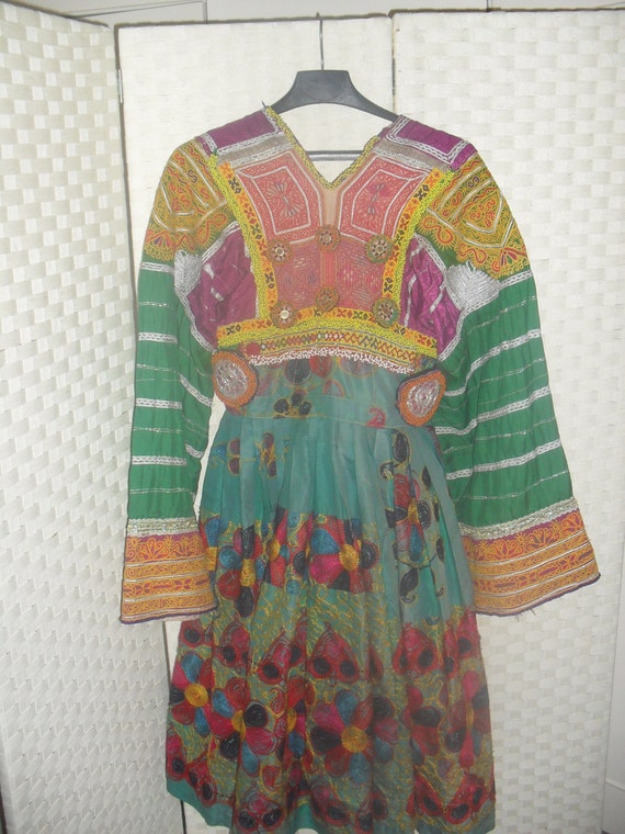 Ireland Vintage AFGHANI KUCHI. Boho dress - image 3