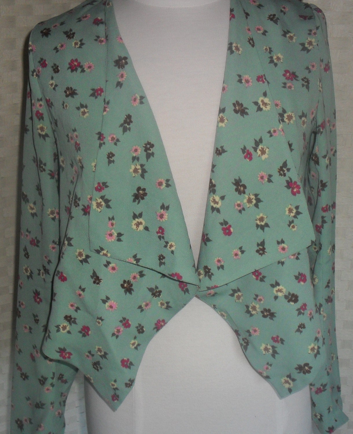 floral waterfall jacket