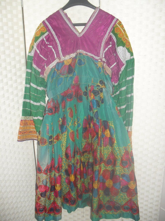 Ireland Vintage AFGHANI KUCHI. Boho dress - image 5