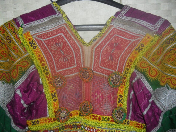 Ireland Vintage AFGHANI KUCHI. Boho dress