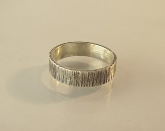 Anillo de banda anillo negro 925 plata de ley para hombres joyería de hombre martillado regalo de cumpleaños para él anillo de boda anillo de mujer