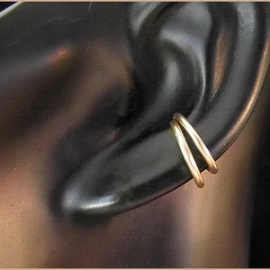 jewelry ear cuff set pair minimalist gold silver rosegold fake piercing birthday gift