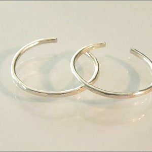 large earcuffs ear cuffs fake piercings pair 925 silver goldfill gift ear clips image 4