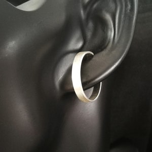 large wide earcuff ear cuffs fake piercing 925 silver goldfill gift ear cuffs image 1